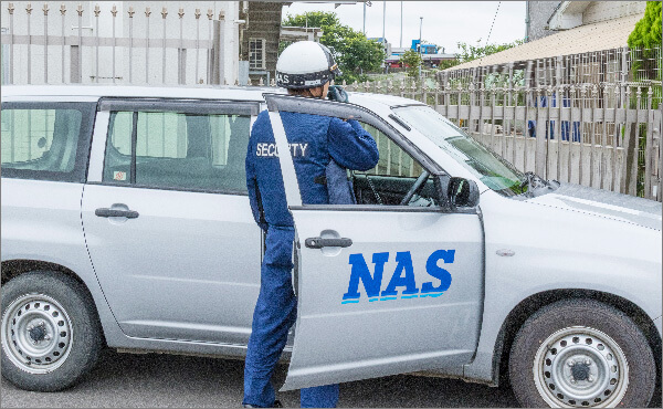 機械警備部の研修 画像1